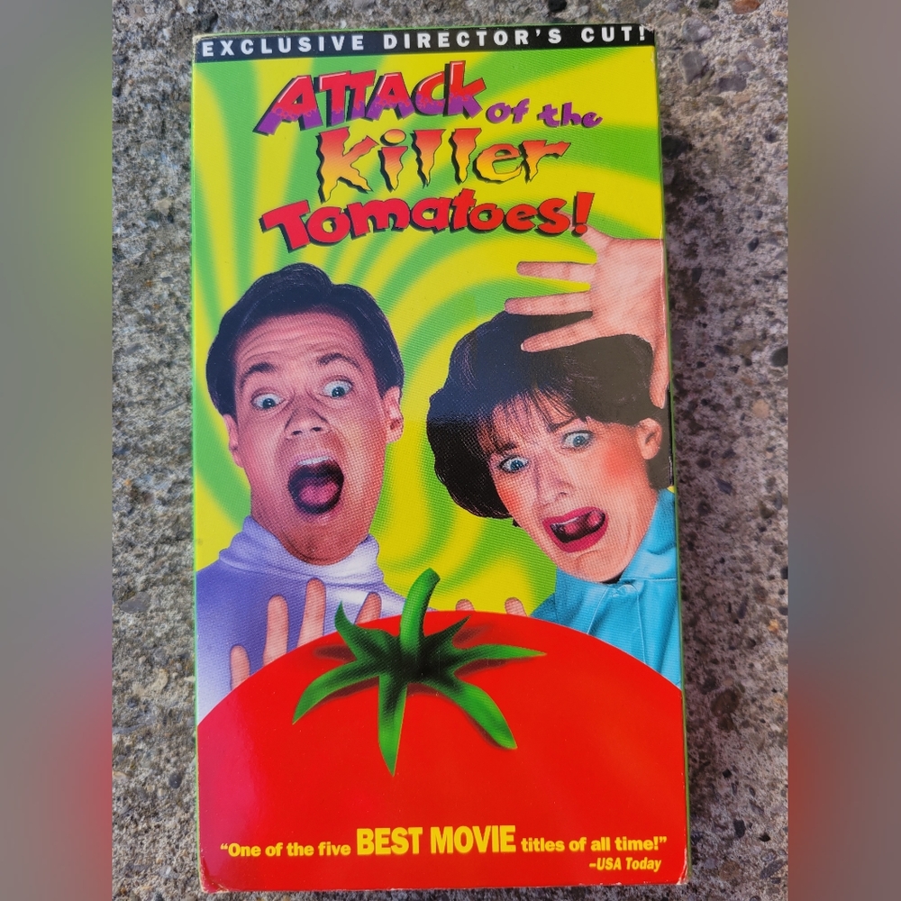 "Attack of the Killer Tomatoes" VHS Tape